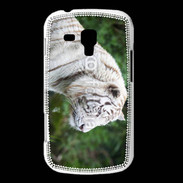 Coque Samsung Galaxy Trend Magnifique tigre blanc