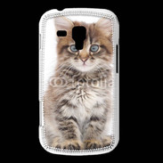 Coque Samsung Galaxy Trend Portrait d'un chaton 75