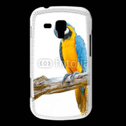 Coque Samsung Galaxy Trend Perroquet Macaw Bleu et jaune