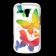 Coque Samsung Galaxy Trend Illustration de papillons en couleur