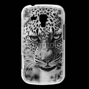 Coque Samsung Galaxy Trend Léopard en noir et blanc 500