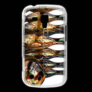 Coque Samsung Galaxy Trend Quille de bowling dorée