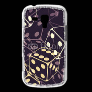 Coque Samsung Galaxy Trend Illustration de dés noirs