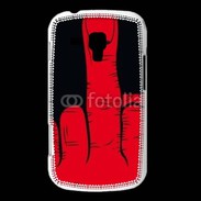 Coque Samsung Galaxy Trend Red hand show fuck