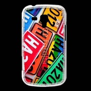Coque Samsung Galaxy Trend Plaque d'immatriculation