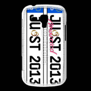 Coque Samsung Galaxy Trend Plaque Just maried