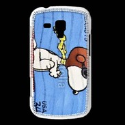 Coque Samsung Galaxy Trend Snoopy timbre poste