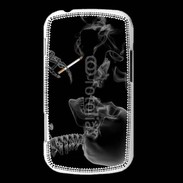 Coque Samsung Galaxy Trend Squelette fumeur