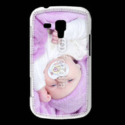 Coque Samsung Galaxy Trend Amour de bébé en violet