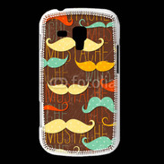 Coque Samsung Galaxy Trend Fond en moustache