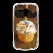 Coque Samsung Galaxy Trend Cupcake moustache