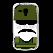 Coque Samsung Galaxy Trend Moustache militaire