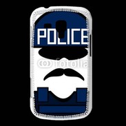 Coque Samsung Galaxy Trend Moustache policier