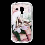 Coque Samsung Galaxy Trend Jolie femme avec des ailes de Papillon