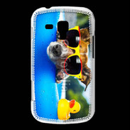Coque Samsung Galaxy Trend Chien à la piscine 5