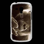 Coque Samsung Galaxy Trend Singe faisant un fuck