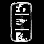 Coque Samsung Galaxy Trend humour panneau 2