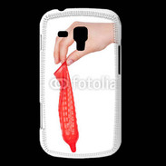 Coque Samsung Galaxy Trend préservatif rouge