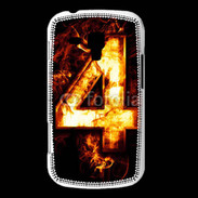 Coque Samsung Galaxy Trend Quatre en feu