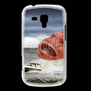 Coque Samsung Galaxy Trend Enorme poisson chassant bateau de pêcheurs