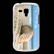 Coque Samsung Galaxy Trend Coquillage sur la plage 5
