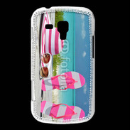 Coque Samsung Galaxy Trend La vie en rose à la plage