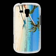 Coque Samsung Galaxy Trend Palmier sur la plage tropicale