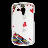 Coque Samsung Galaxy Trend As de coeur