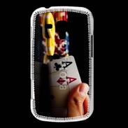 Coque Samsung Galaxy Trend Poker paire d'as