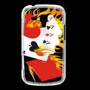 Coque Samsung Galaxy Trend Cartes et feu