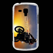 Coque Samsung Galaxy Trend Motocross et soleil