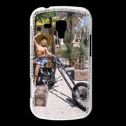 Coque Samsung Galaxy Trend Femme sexy moto 2