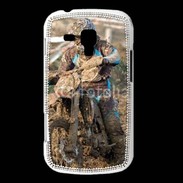 Coque Samsung Galaxy Trend Moto cross dans la boue 15