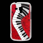 Coque Samsung Galaxy Trend Abstract piano 2