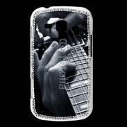 Coque Samsung Galaxy Trend Musicien de blues à la guitare