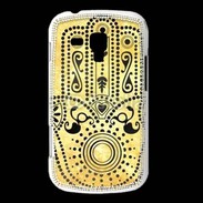 Coque Samsung Galaxy Trend Islam noir et jaune 25