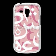 Coque Samsung Galaxy Trend Paterne de lettres Arabes 160