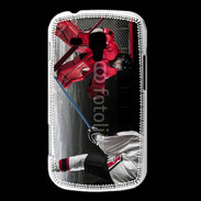 Coque Samsung Galaxy Trend Gardien de Hockey sur glace