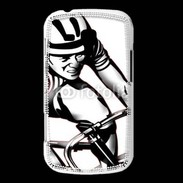 Coque Samsung Galaxy Trend Dessin de cycliste