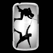 Coque Samsung Galaxy Trend Silhouette d'escrimeurs