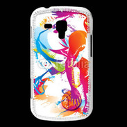 Coque Samsung Galaxy Trend Joueur de basket en dessin