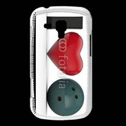 Coque Samsung Galaxy Trend J'aime le Bowling