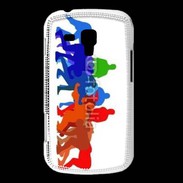 Coque Samsung Galaxy Trend Illustration mêlée de rugby