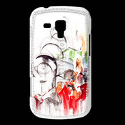 Coque Samsung Galaxy Trend Illustration de cycliste 2