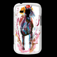 Coque Samsung Galaxy Trend Equitation en peinture 10
