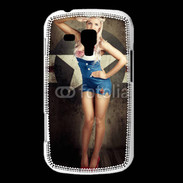Coque Samsung Galaxy Trend Femme mode militaire US