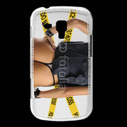 Coque Samsung Galaxy Trend Enquête de police sexy
