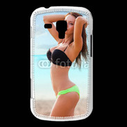 Coque Samsung Galaxy Trend Belle femme à la plage 10