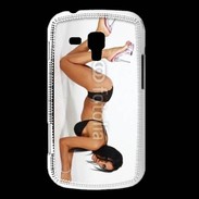 Coque Samsung Galaxy Trend Femme brune sexy avec talon aiguille