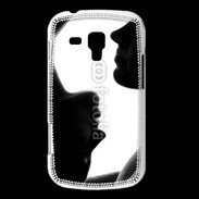 Coque Samsung Galaxy Trend Couple en noir et blanc 10